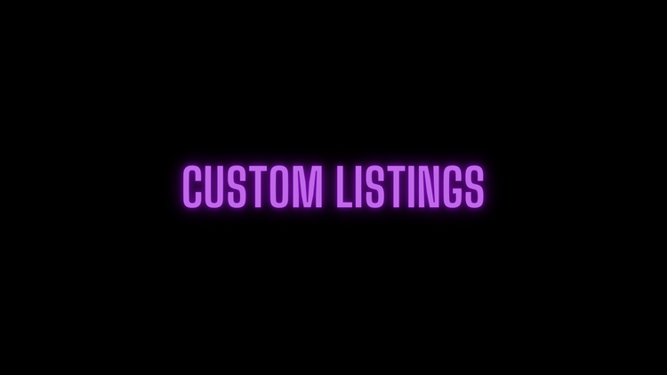 Custom Listings