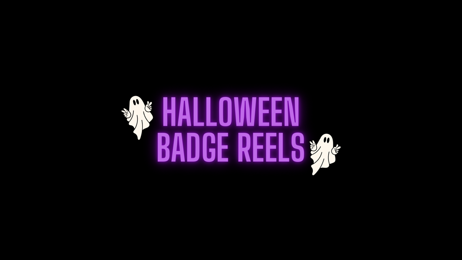 Halloween Badge Reels