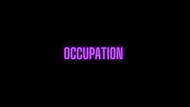 Occupation