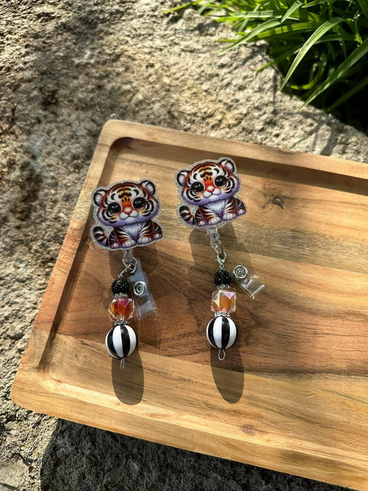 Tiger Badge Reel