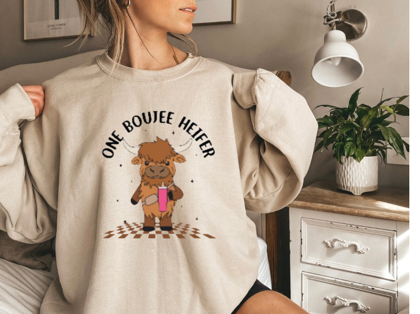 Boujee Heifer Crewneck