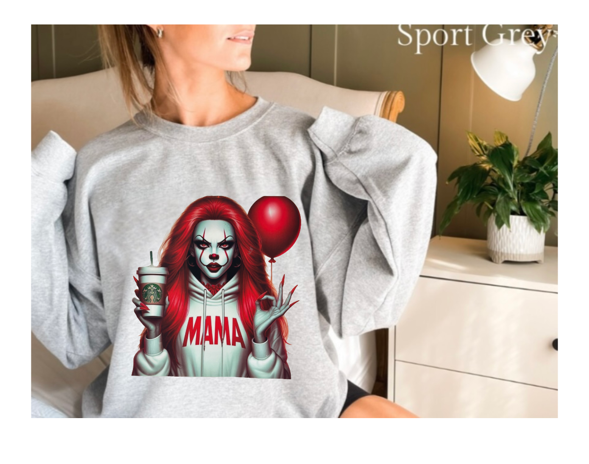 Clown Mama Crewneck