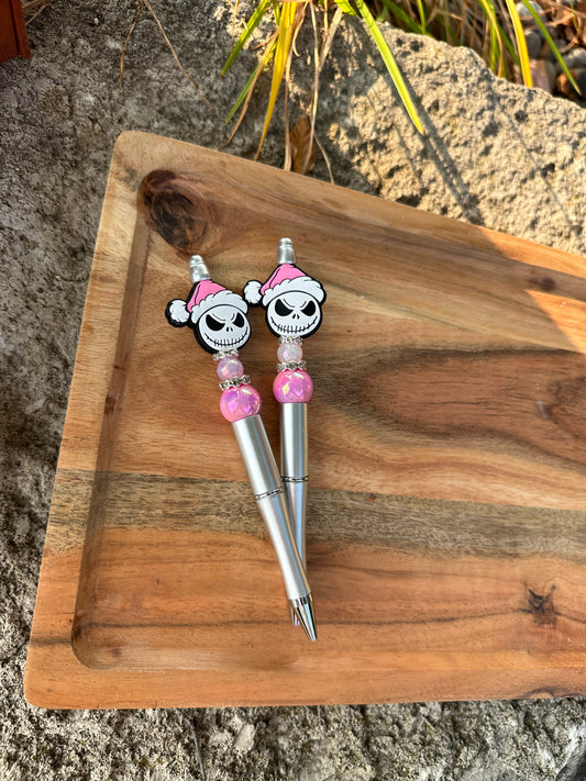 Pink Santa Jack Ink Refillable Pen