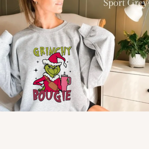 Christmas Bougie Gildan Crewneck