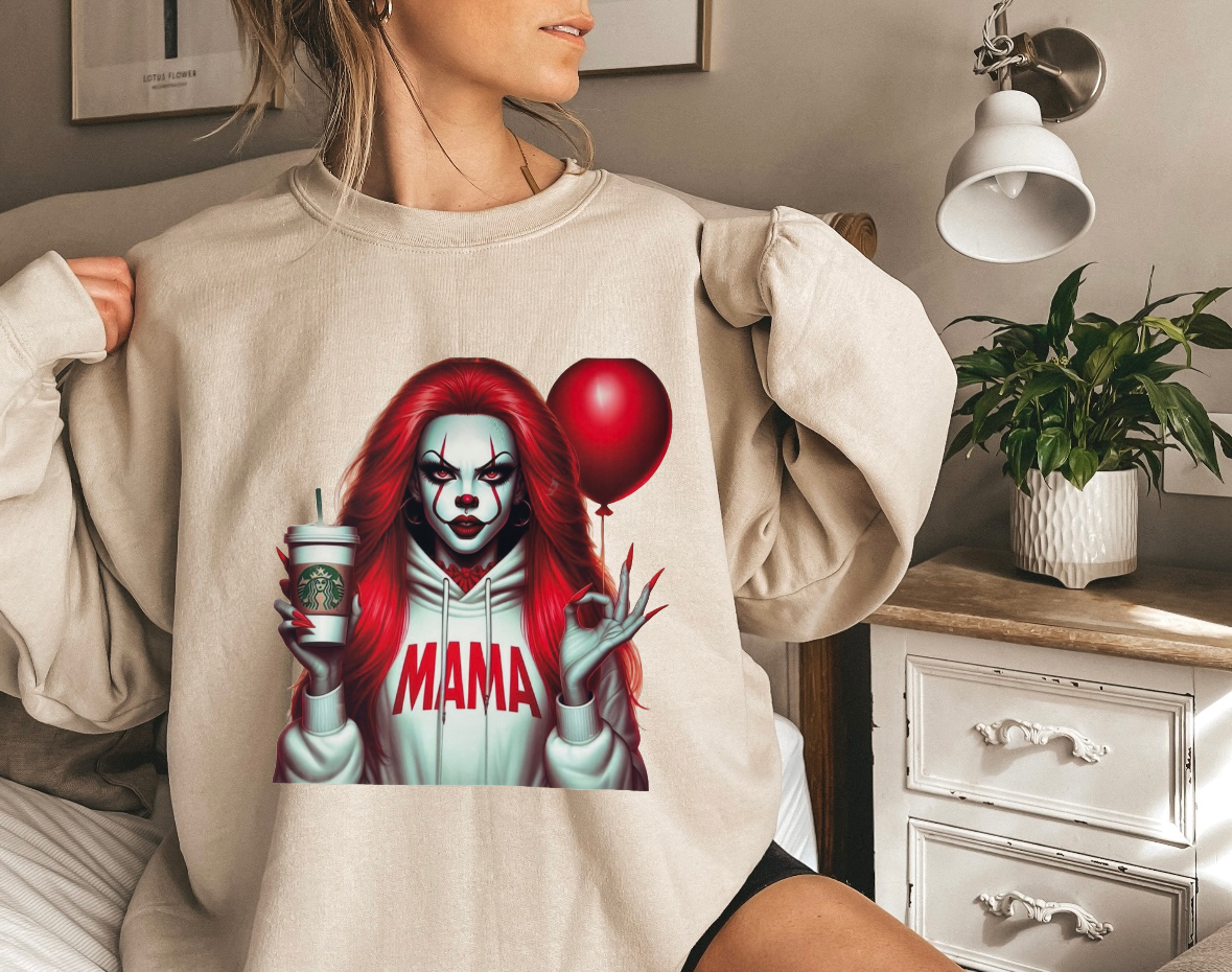 Clown Mama Crewneck