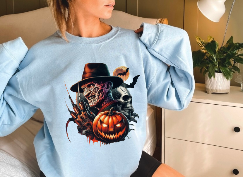 Freddie Halloween Gildan Crewneck