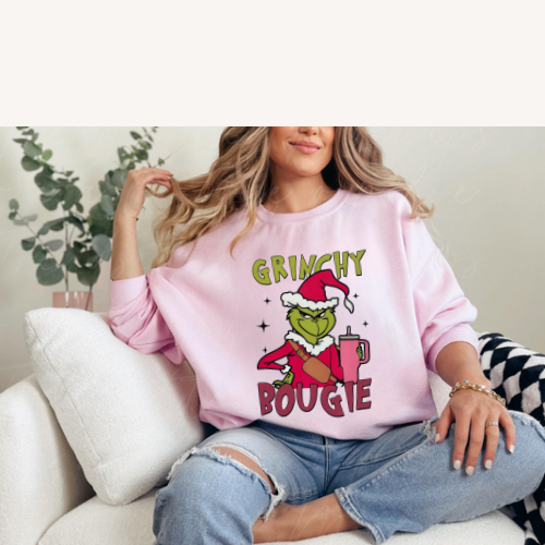 Christmas Bougie Gildan Crewneck