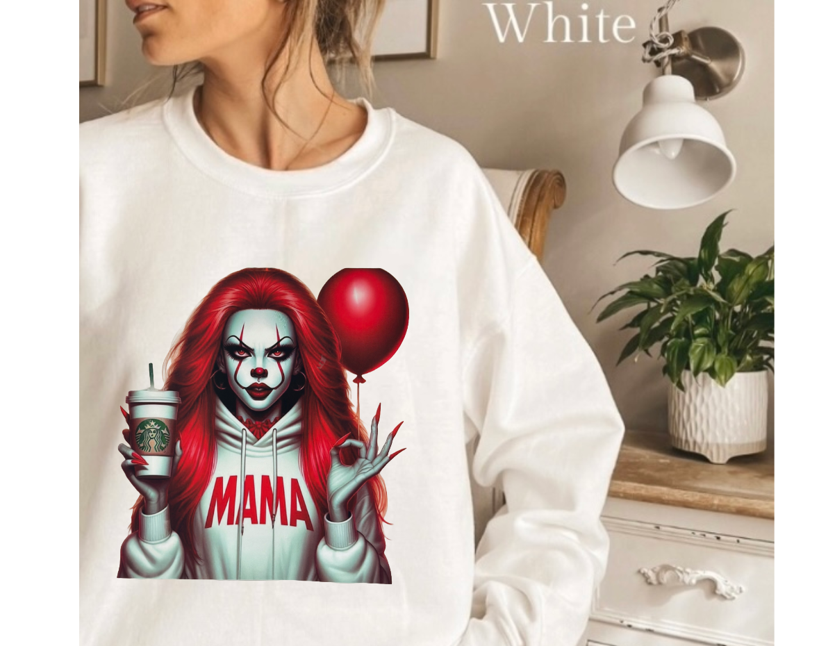 Clown Mama Crewneck