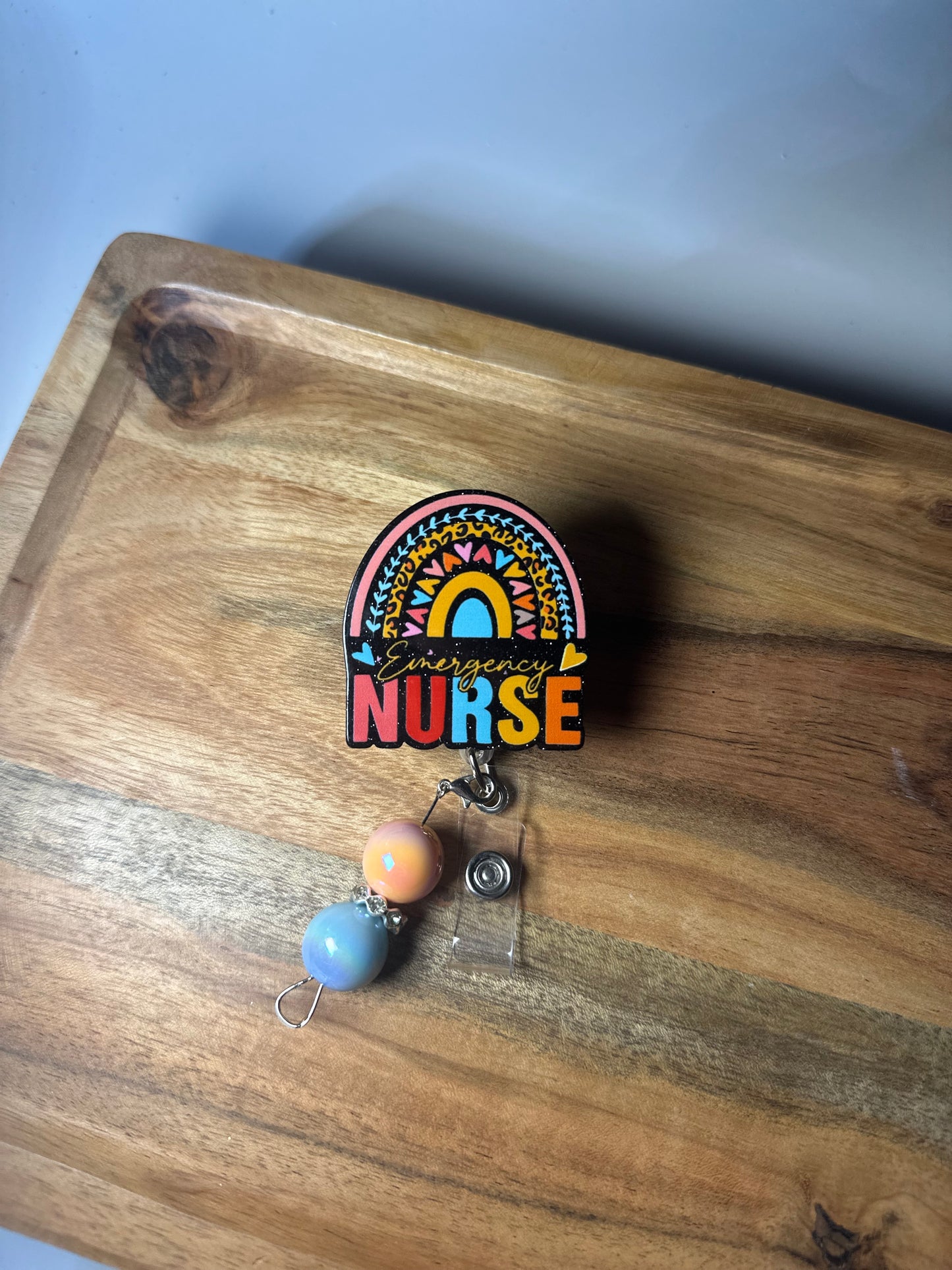 Emergency Nurse Interchangeable Badge Reel