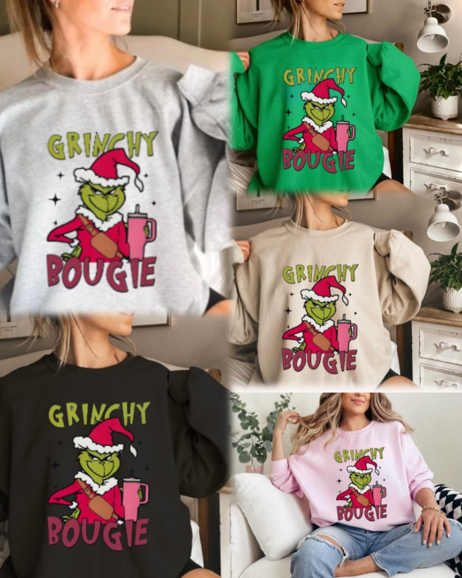 Christmas Bougie Gildan Crewneck