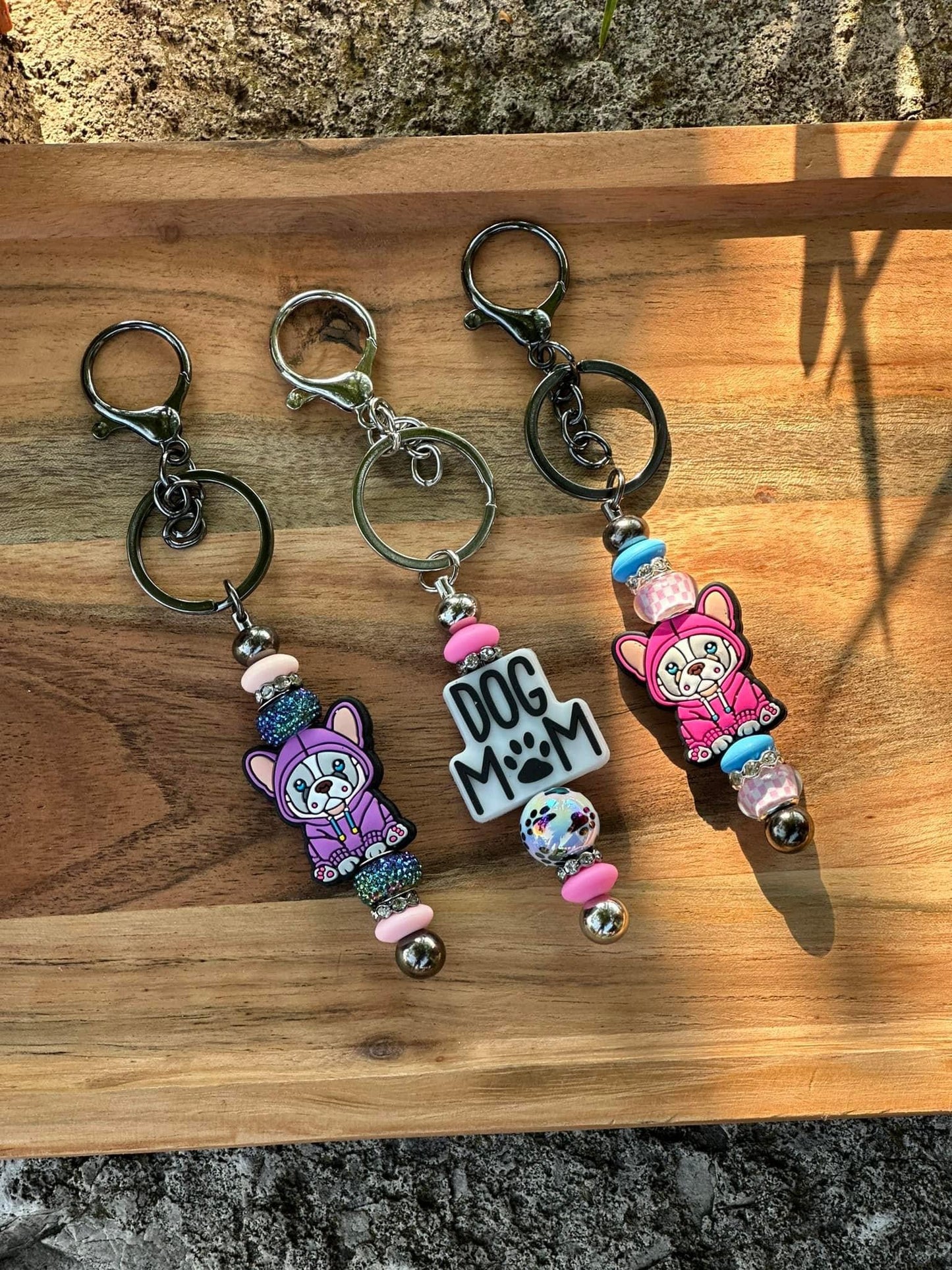 Dog keychain bars