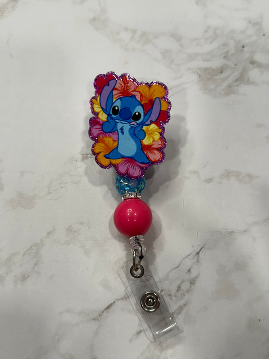 Flower Badge Reel