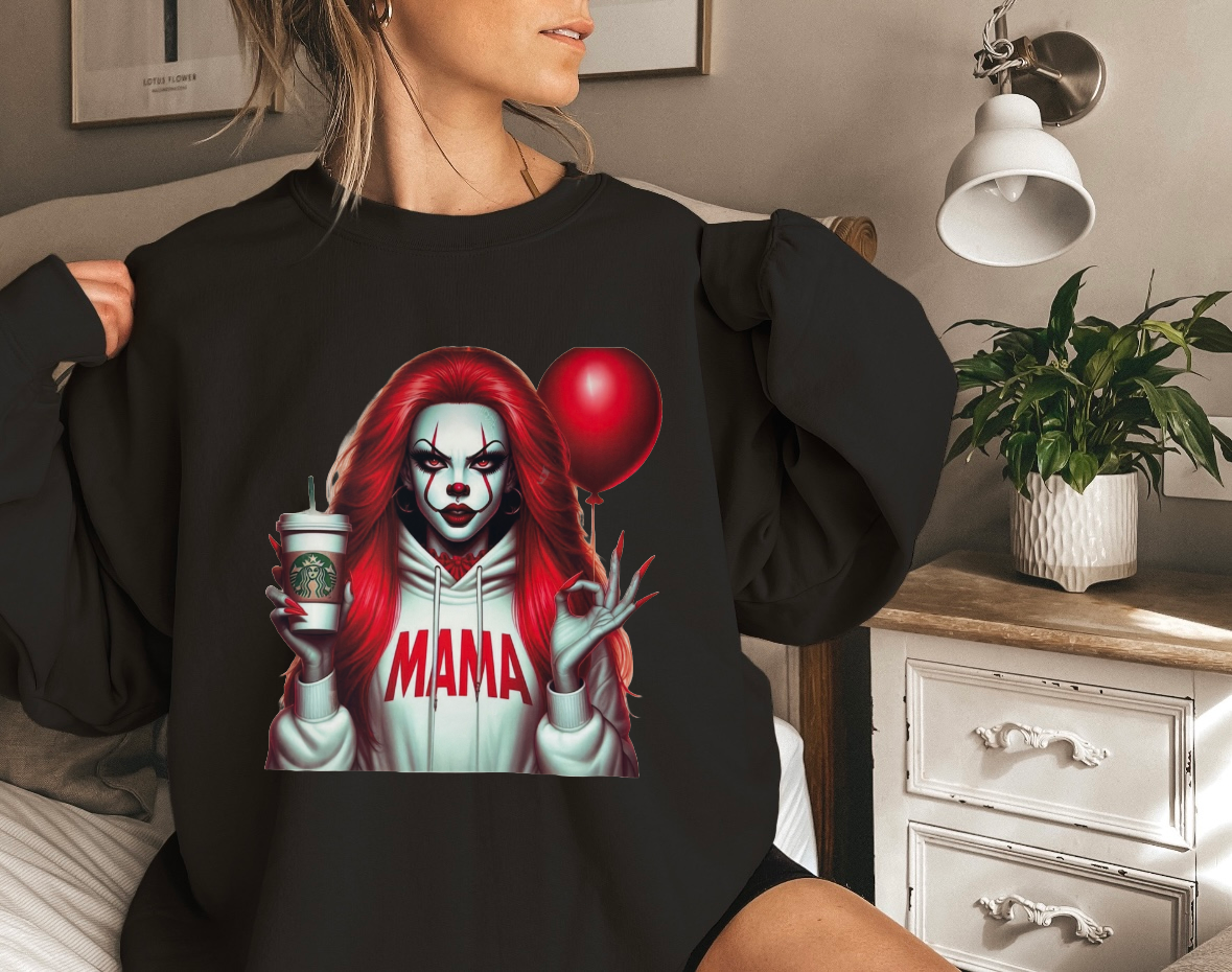 Clown Mama Crewneck