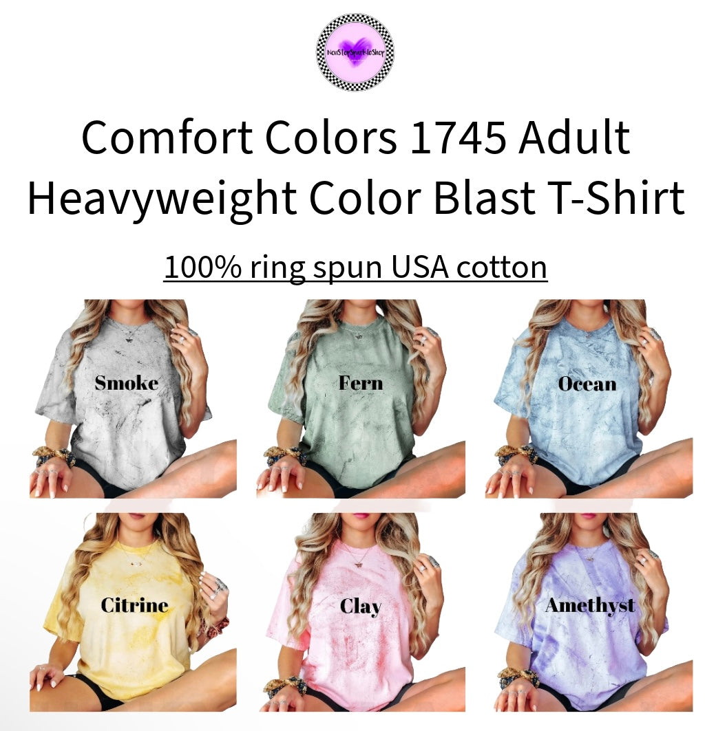 Comfort Color blast T