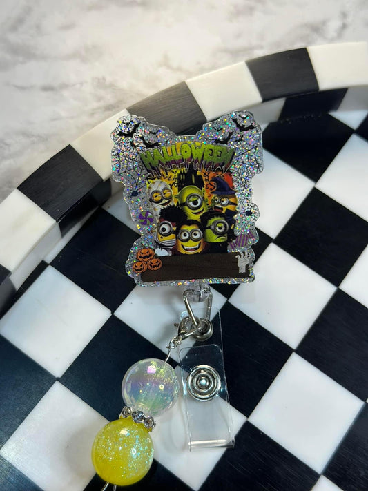 Halloween Minion Badge Reel