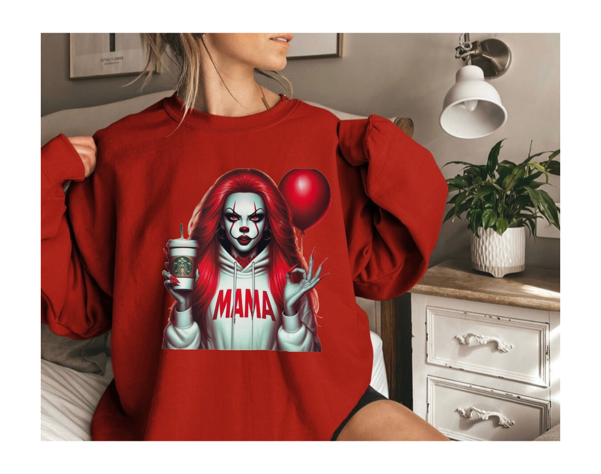 Clown Mama Crewneck