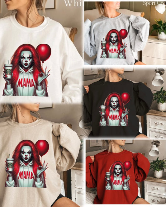 Clown Mama Crewneck