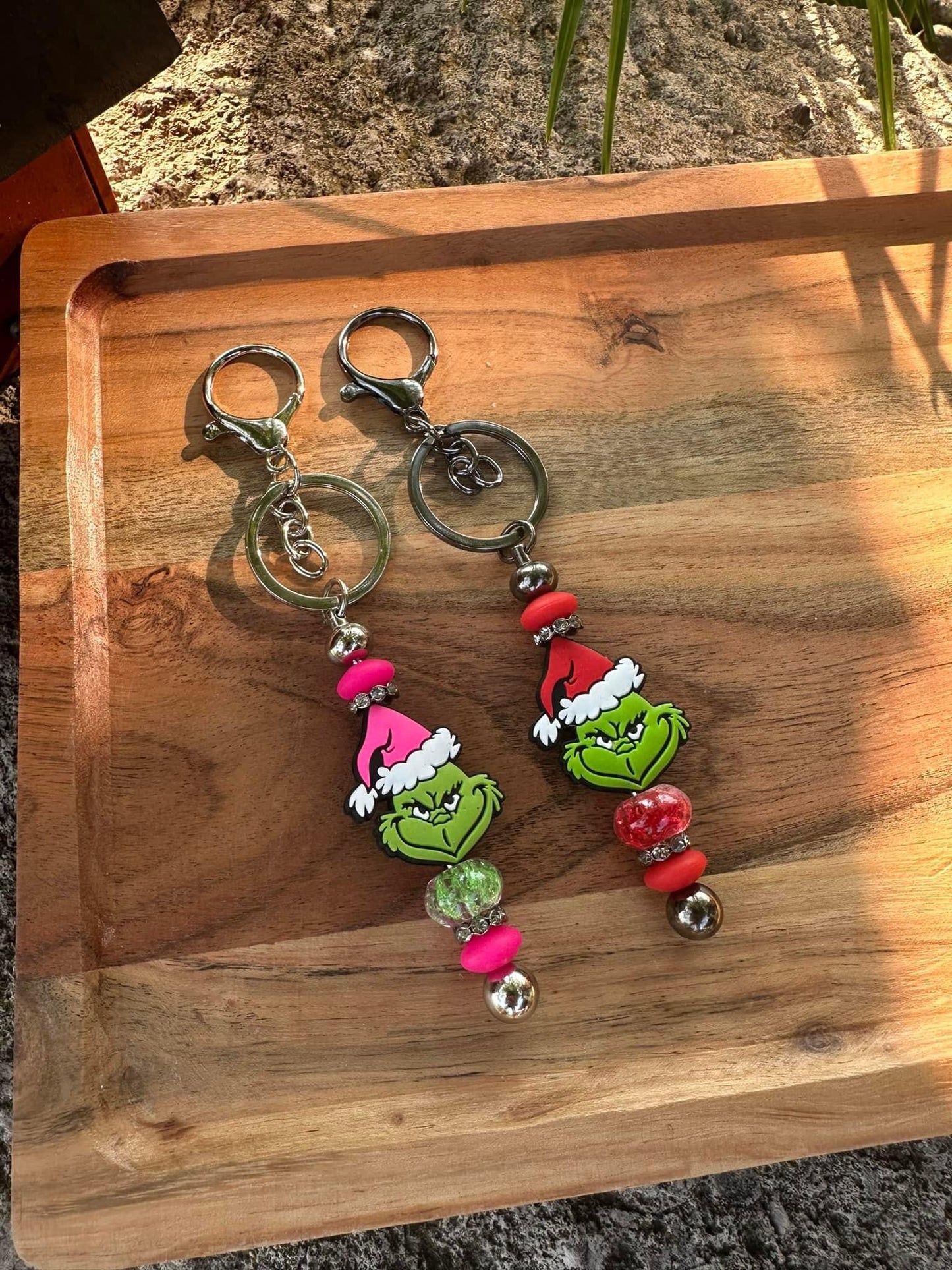 Grinch Keychain Bar