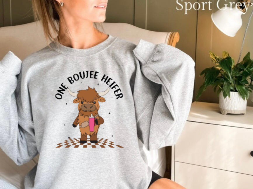 Boujee Heifer Crewneck