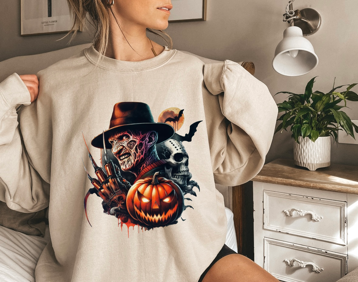 Freddie Halloween Gildan Crewneck