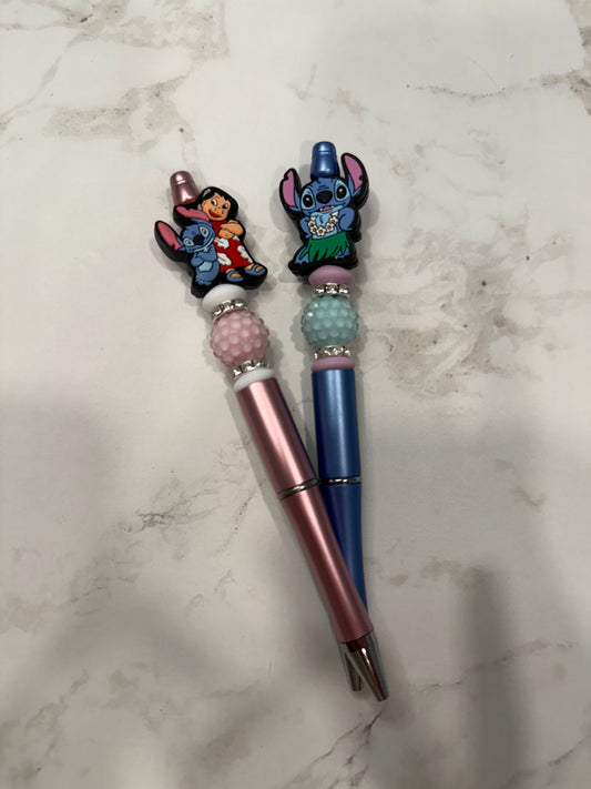 Set of 2 refillable ink pens