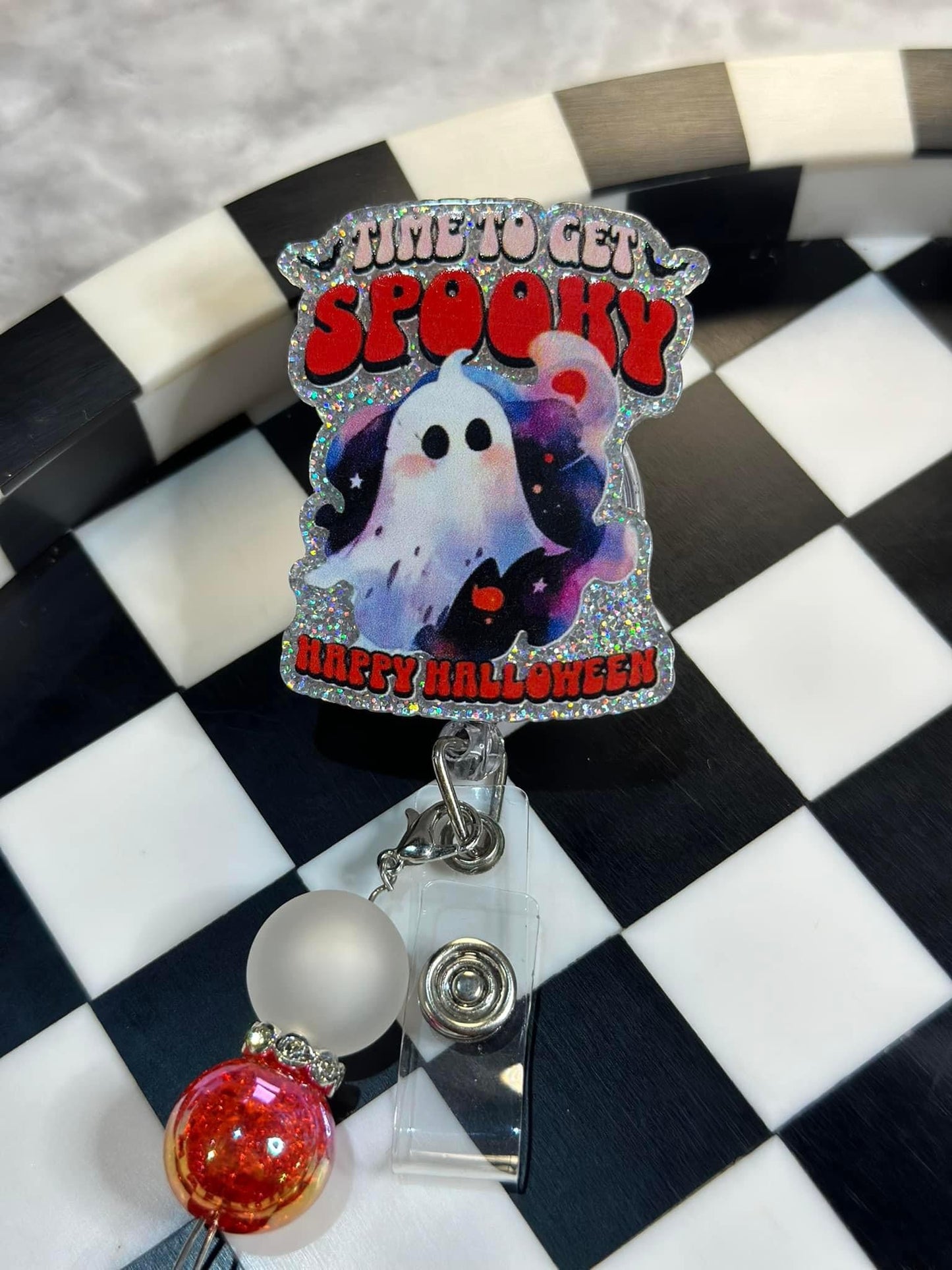 Spooky Ghost Badge Reels