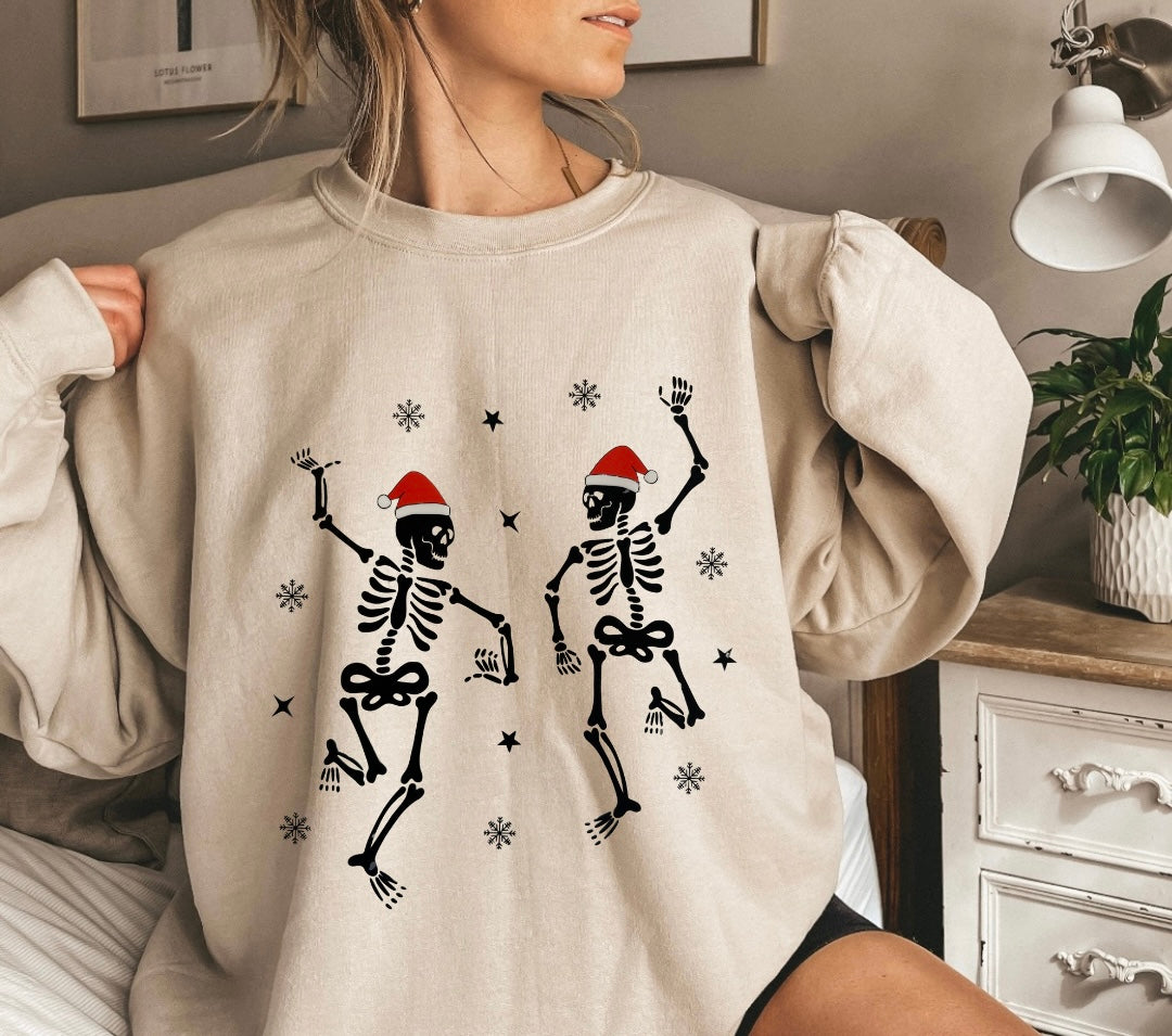 Skeleton Christmas Crewneck