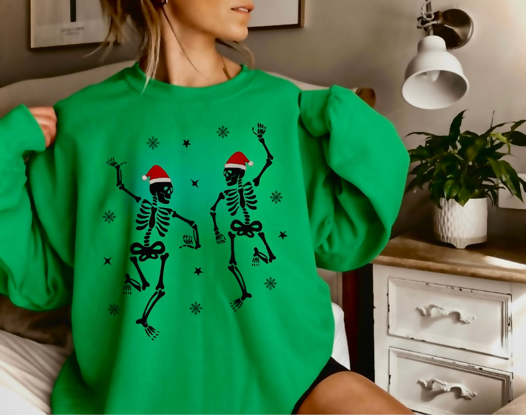 Skeleton Christmas Crewneck