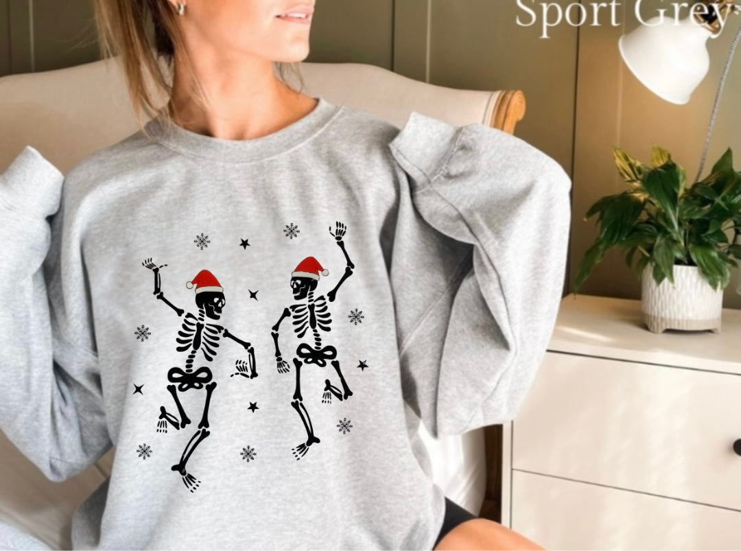 Skeleton Christmas Crewneck