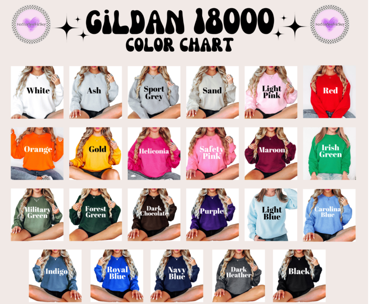 Gildan crewnecks