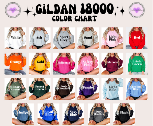 Gildan crewnecks